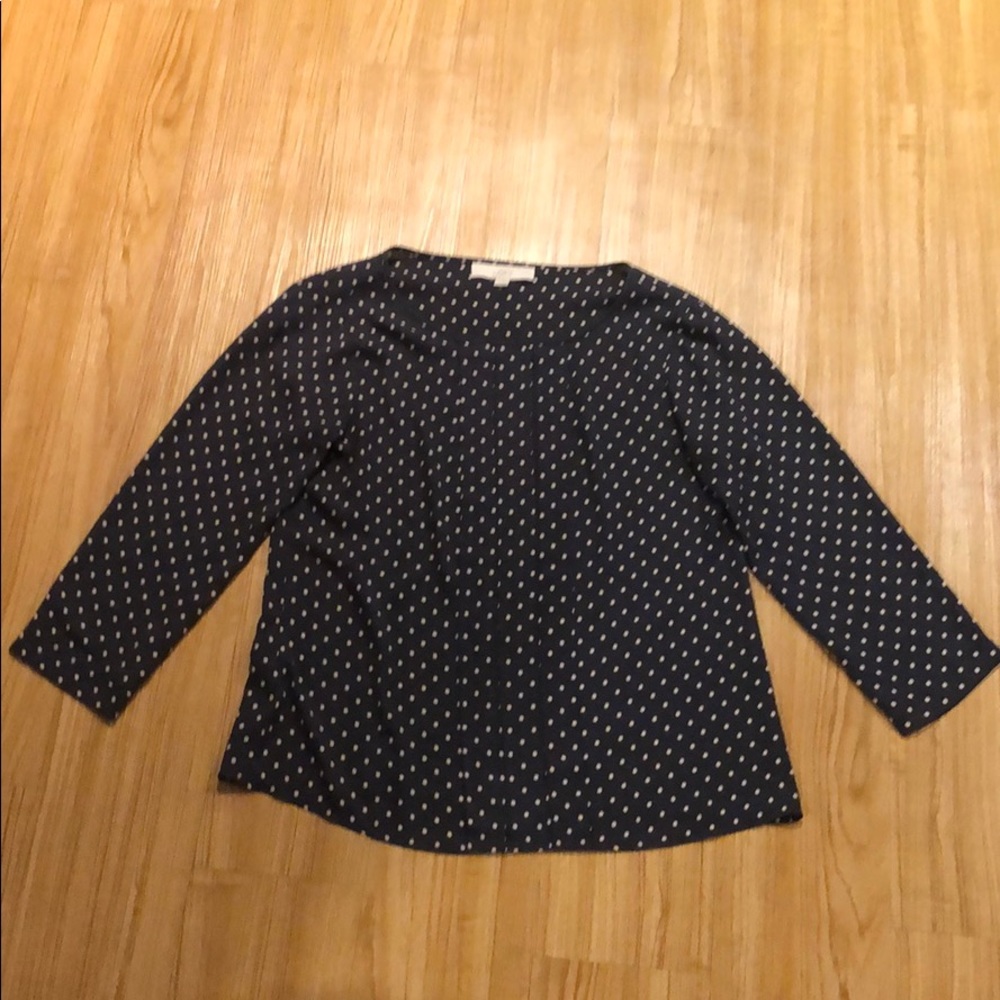 Loft Polka Dot Blouse